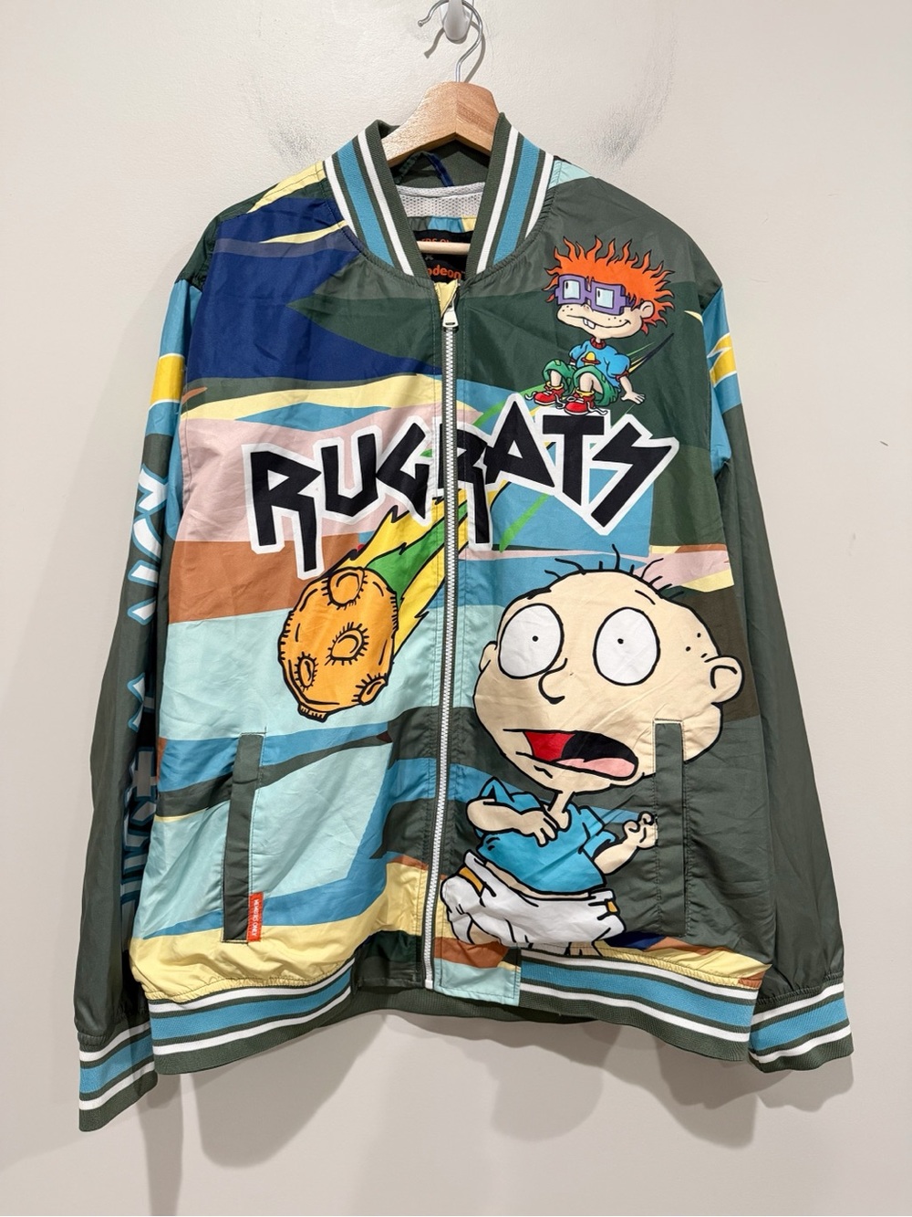 MEMBERS ONLY RUGRATS Windbreaker Jacket Nickelodeon Men’s Size XL